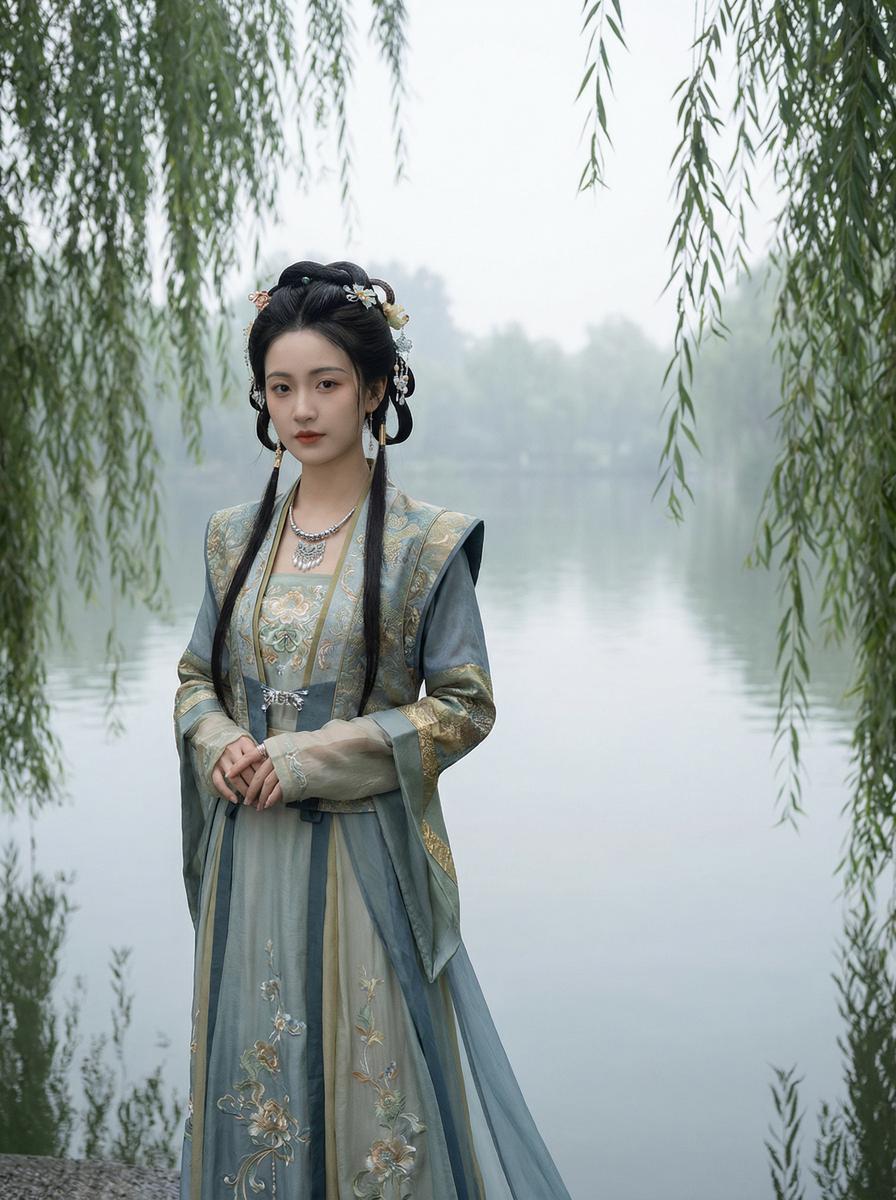 抖音风走秀传媒-国潮汉服走秀